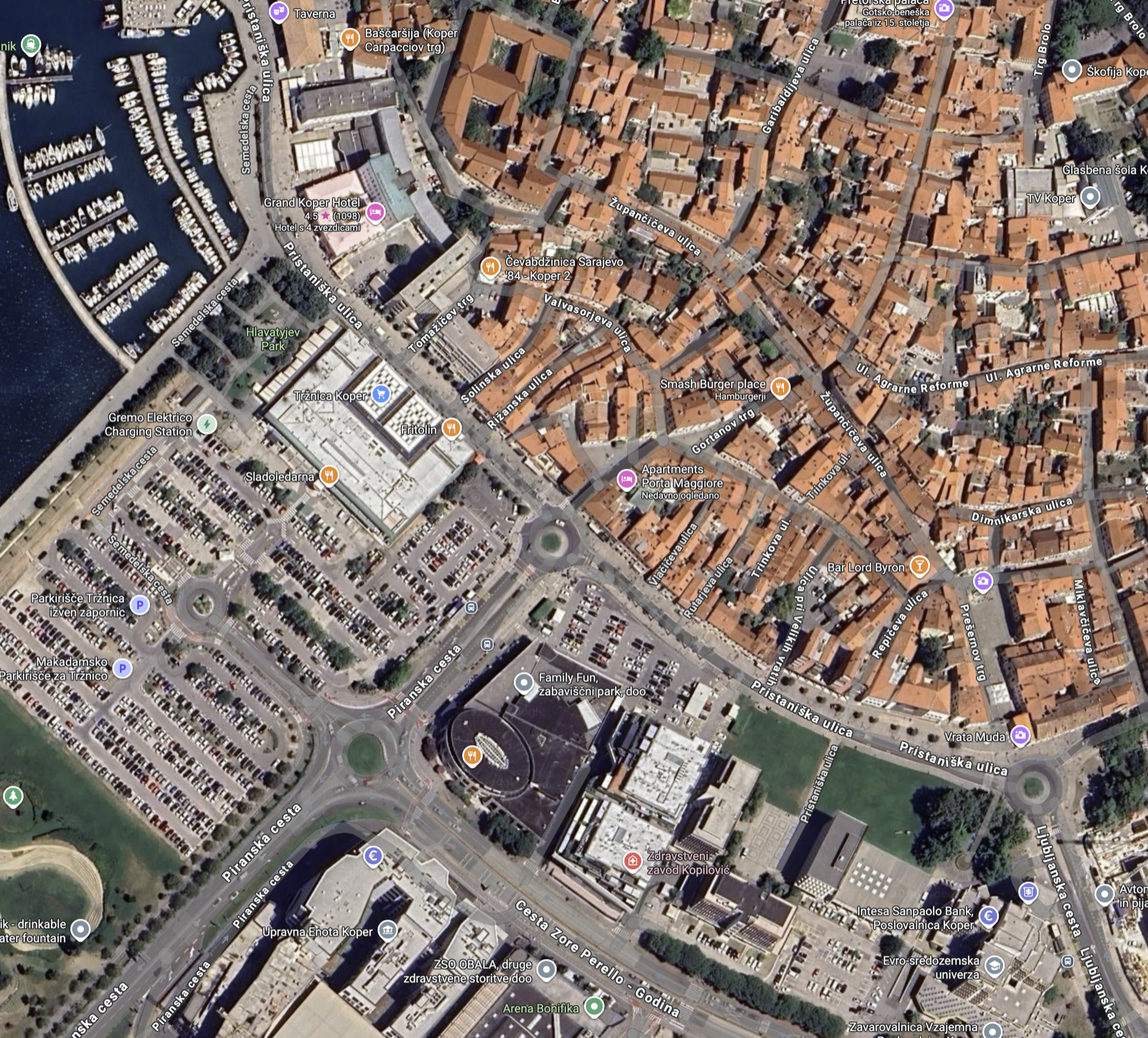 Porta Maggiore location map
